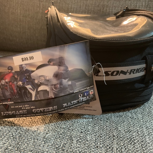 Nelson-Rigg CL-2014 Motorcycle Magnetic Tank Bag - Picture 3 of 5